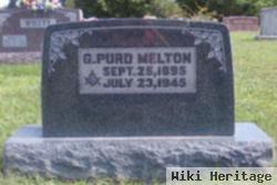 G. Purd Melton