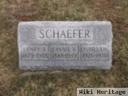 Fannie V Schaefer