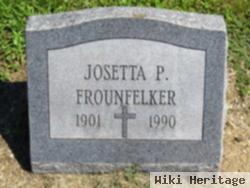 Josetta P. Frounfelker