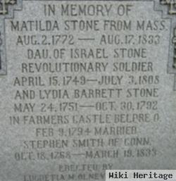 Lydia Barrett Stone