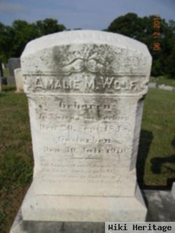 Amalie M Wolf