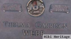 Thelma D Garrison Webb