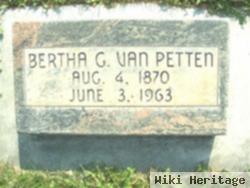 Bertha G. Rowles Van Petten