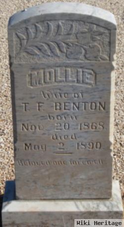 Mollie Millsapps Benton