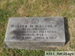 Walter Michael Matthews