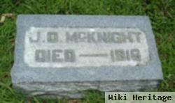 J. D. Mcknight