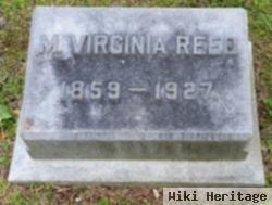 M Virginia Reed