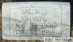 Sallie J Johnston