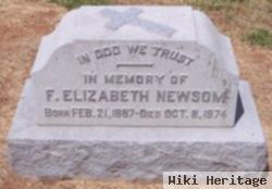 F. Elizabeth "bessie" Newsom