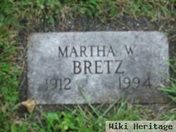 Martha W Bretz