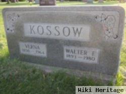 Walter F. Kossow