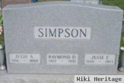 Julia A Simpson