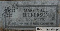 Mary Wade Dickerson