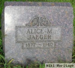 Alice M Jaeger