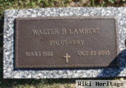 Walter H. Lambert