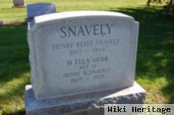 Henry Reist Snavely