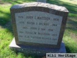 Hilda J Mattson