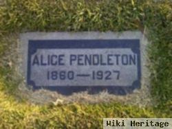 Alice Turner Horval Pendleton