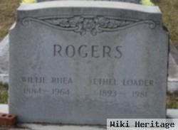 Willie Rhea Rogers