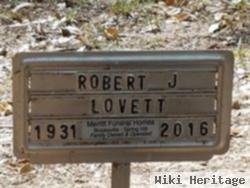 Robert J Lovett