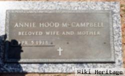 Annie Will Hood Mccampbell