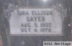 Ora Hodge Sayer