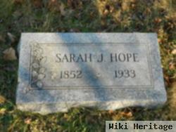 Sarah J Reynolds Hope