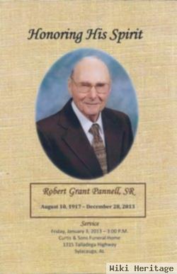 Robert Grant Pannell, Sr