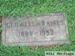 George Allen Raines