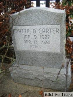 Mattie D. Carter