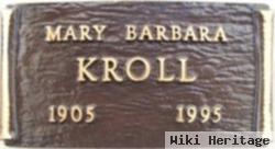 Mary Barbara Kroll