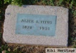 Alice Benson Titus