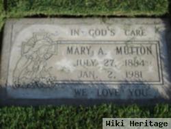 Mary A. Mutton