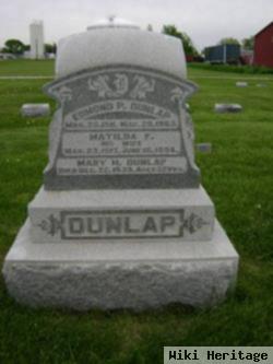 Mary H Dunlap