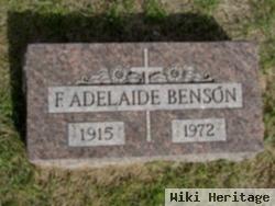 Florence Adelaide Isaacson Benson