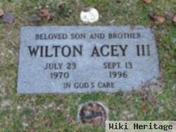 Wilton Acey, Iii
