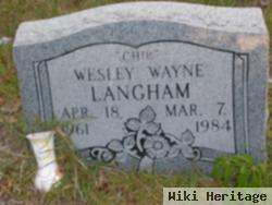 Wesley Wayne Langham