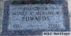 Agnes V Mersnick Edwards