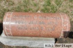 Albert B Benson