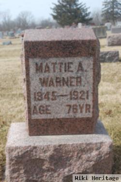 Mattie A. Warner