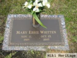 Mary Ebbie Whitten