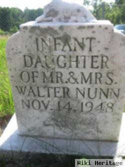 Infant Daughter Nunn