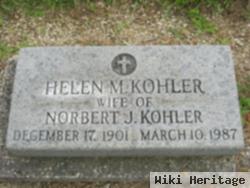 Helen M Kohler