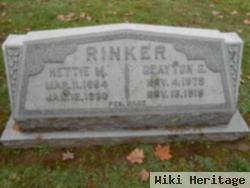 Nettie M. Frantz Rinker