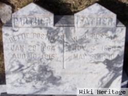 Elizabeth Virginia "bettie" Humpreys Poston