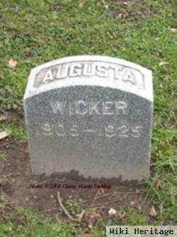 Augusta Wicker