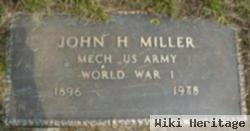 John H Miller