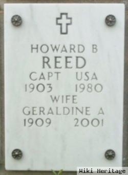 Captain Howard B Reed