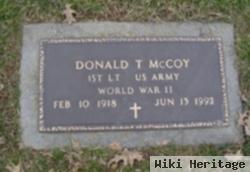 Donald T. Mccoy