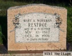 Mary Adaline Wortman Renfroe